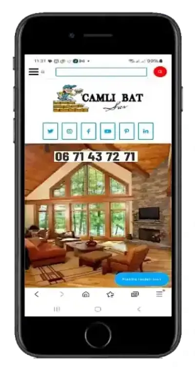 Création application mobile vitrine par EWEK