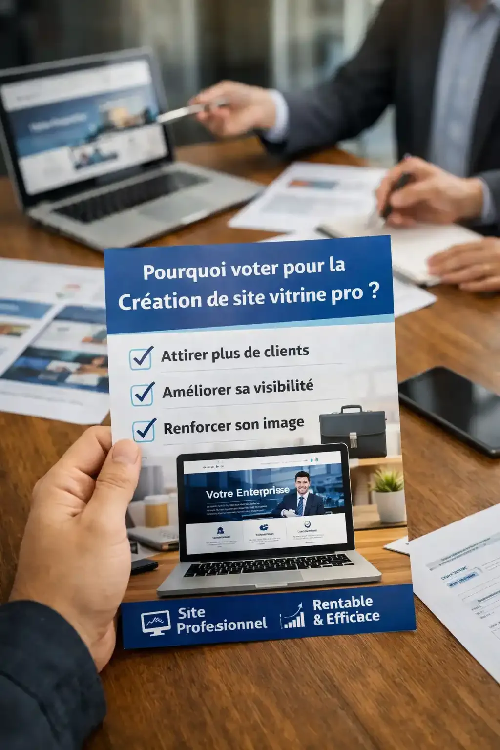 Pourquoi choisir la création de site vitrine professionnel