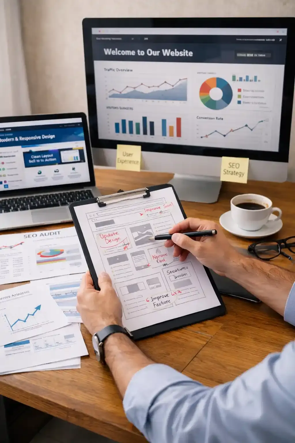 Analyse et stratégie de refonte personnalisée - EWEK-DEV