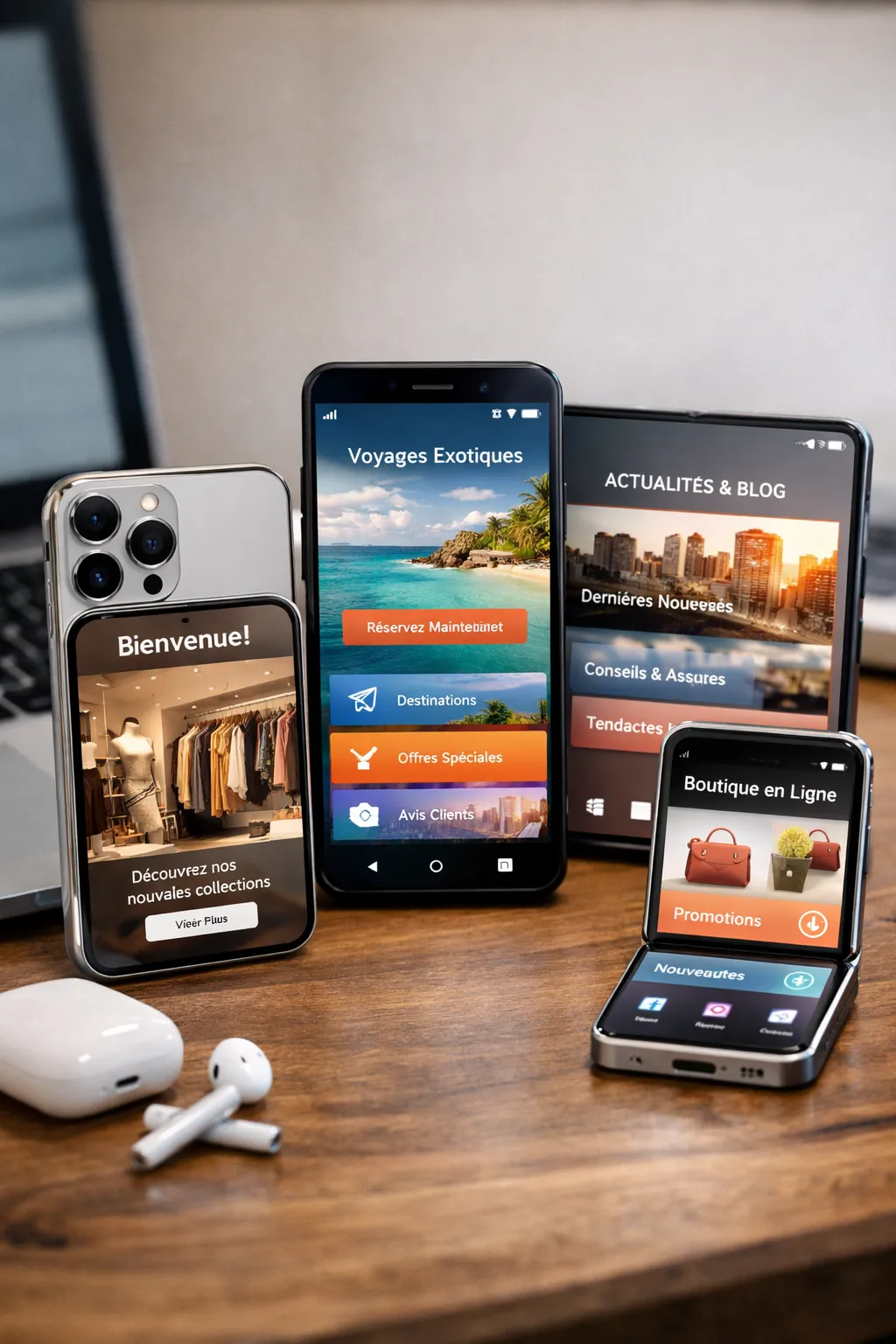 Création d'applications mobiles iOS et Android