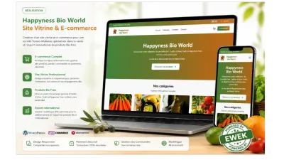 Capture du projet Happyness Bio World