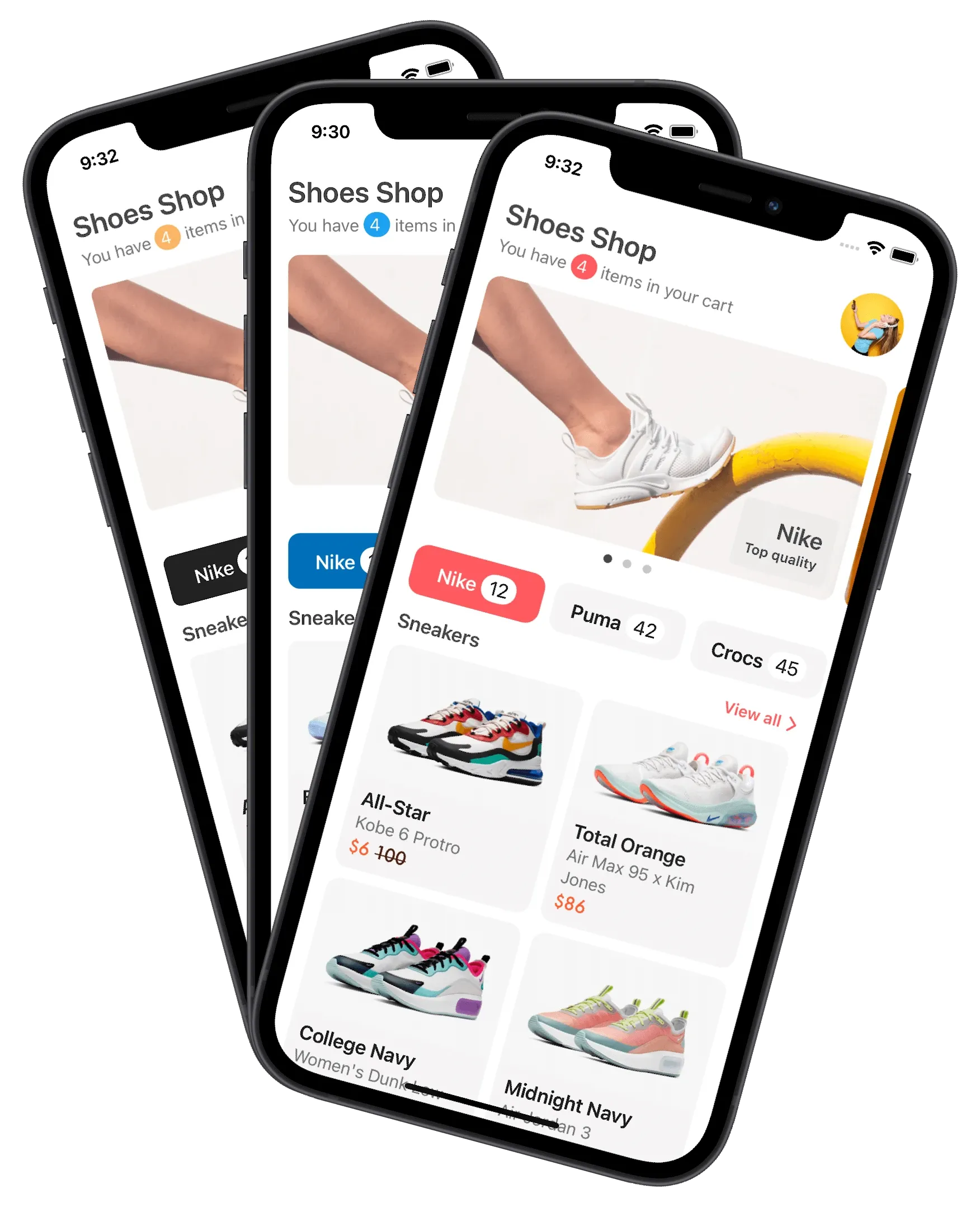 Application mobile e-commerce démonstration